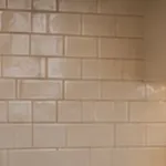 White subway tile sample