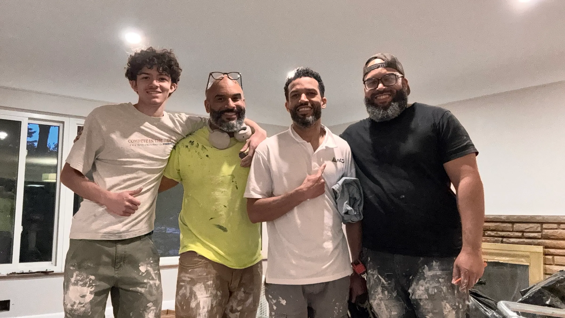 The Al-Ansari family team on an ACG job site